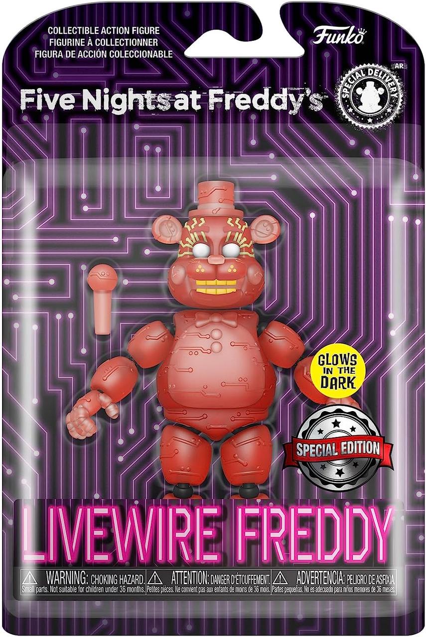 Фігурка 5 ночей з Фредді Funko Five Nights at Freddy's Livewire Freddy - світиться у темряві