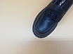 Чорні шкіряні туфлі на товстій підошві. Erisses. Маленькі розміри (33-35)., фото 2