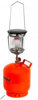 Освітлювальна газова лампа для кемпінгу з ручкою для перенесення та регулюванням яскравості NURGAZ NG 410 LUKUS 500, фото 2
