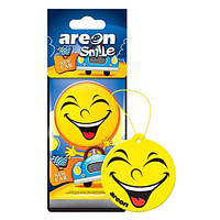 Освежитель воздуха AREON сухой листик Smile Dry New Car ASD21