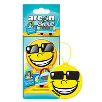 Освежитель воздуха AREON сухой листик Smile Dry Summer Dream ASD23