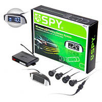 Парктроник SPY LP-213/LCD/4 датчика D=18mm/коннектор/Radio/звук-вкл/выкл./black LP-213-NEW