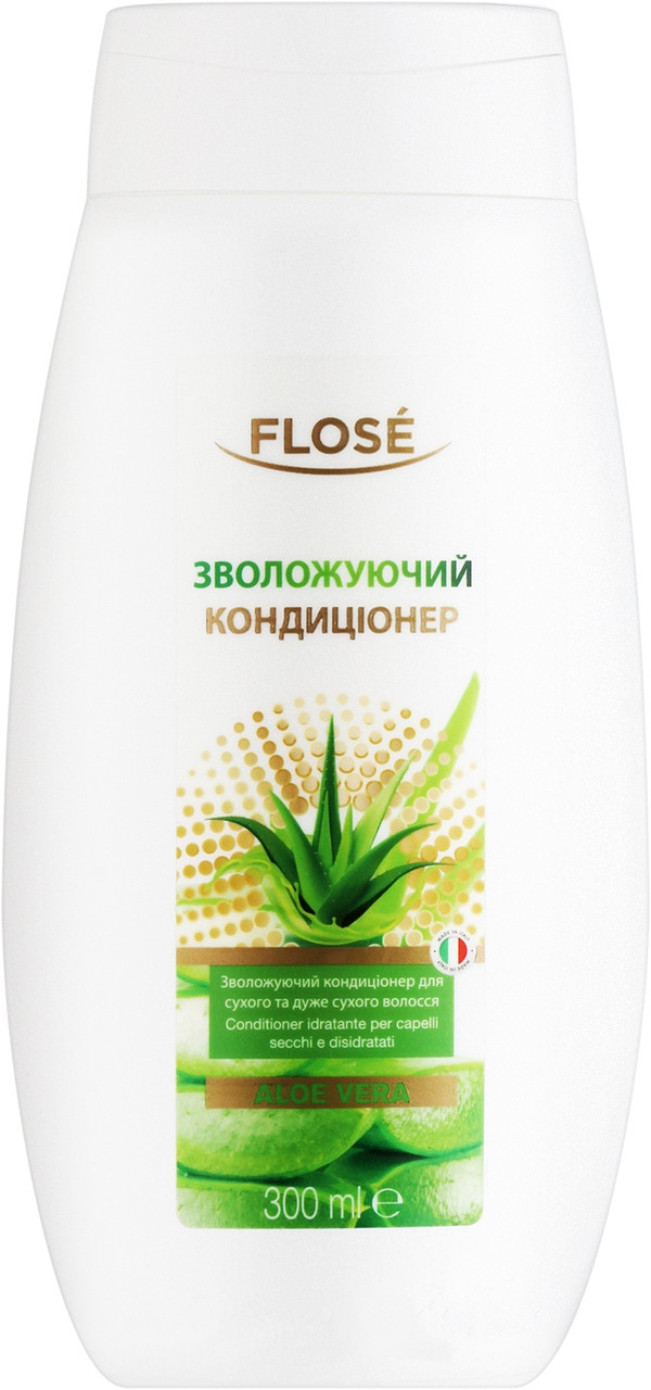 Зволожуючий кондиціонер для сухого та дуже сухого волосся Flose Aloe Vera 300 мл