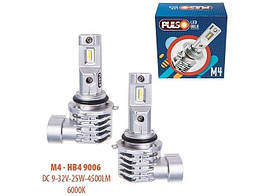 Світлодіодні LED автолампи PULSO HB4 (9006) M4 LED-chips CREE 4500Lm 2x25W 6000K 9-32v компл