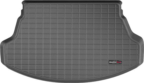 Автомобільний килимок в багажник авто Weathertech Lexus UX Hybrid 19- чорний за 2м рядом Лексус УХ, фото 1