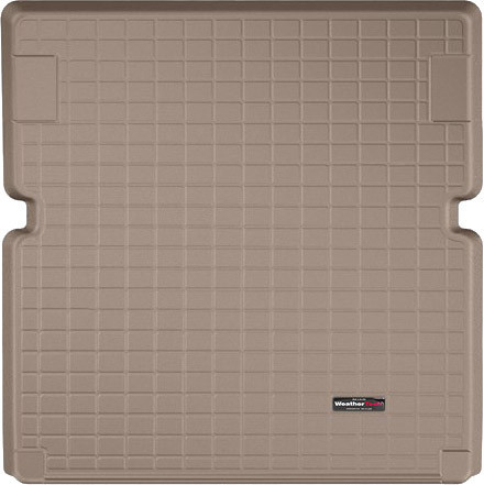 Автомобільний килимок в багажник авто Weathertech BMW X7 19- бежевий за 2м рядом БМВ Х7, фото 1