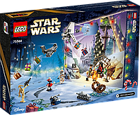 Новогодний Адвент календарь LEGO Star Wars 75366 Рождественский конструктор Лего 2024