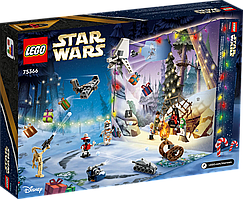 Новорічний Адвент календар LEGO Star Wars 75366 Різдвяний конструктор Лего
