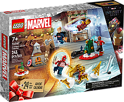 Новорічний адвент календар LEGO Marvel 76267 Вартові Галактики Месники