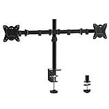 Кронштейн настільний для двох моніторів FN402 VESA 10"- 30", фото 3
