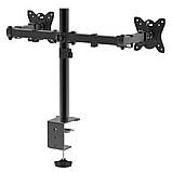 Кронштейн настільний для двох моніторів FN402 VESA 10"- 30", фото 4