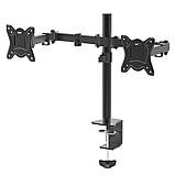 Кронштейн настільний для двох моніторів FN402 VESA 10"- 30", фото 6