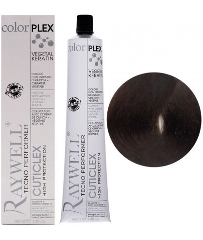 Крем-краска для волос Raywell ColorPlex 100 мл №5.04 Шоколад - фото 1 - id-p1926658908