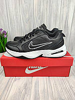 Кроссовки мужские Nike Air Monarch Thermo Black White осенние/демисезонные