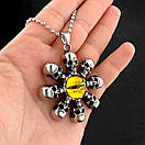 Кулон з нержавіючої медичної сталі, фото 3