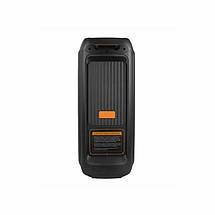 Автономна колонка музична з мікрофоном Temeisheng TMS 208-07 Bluetooth/ USB/ SD/ Радіо ФМ/ Світломузика/ Караоке, фото 4