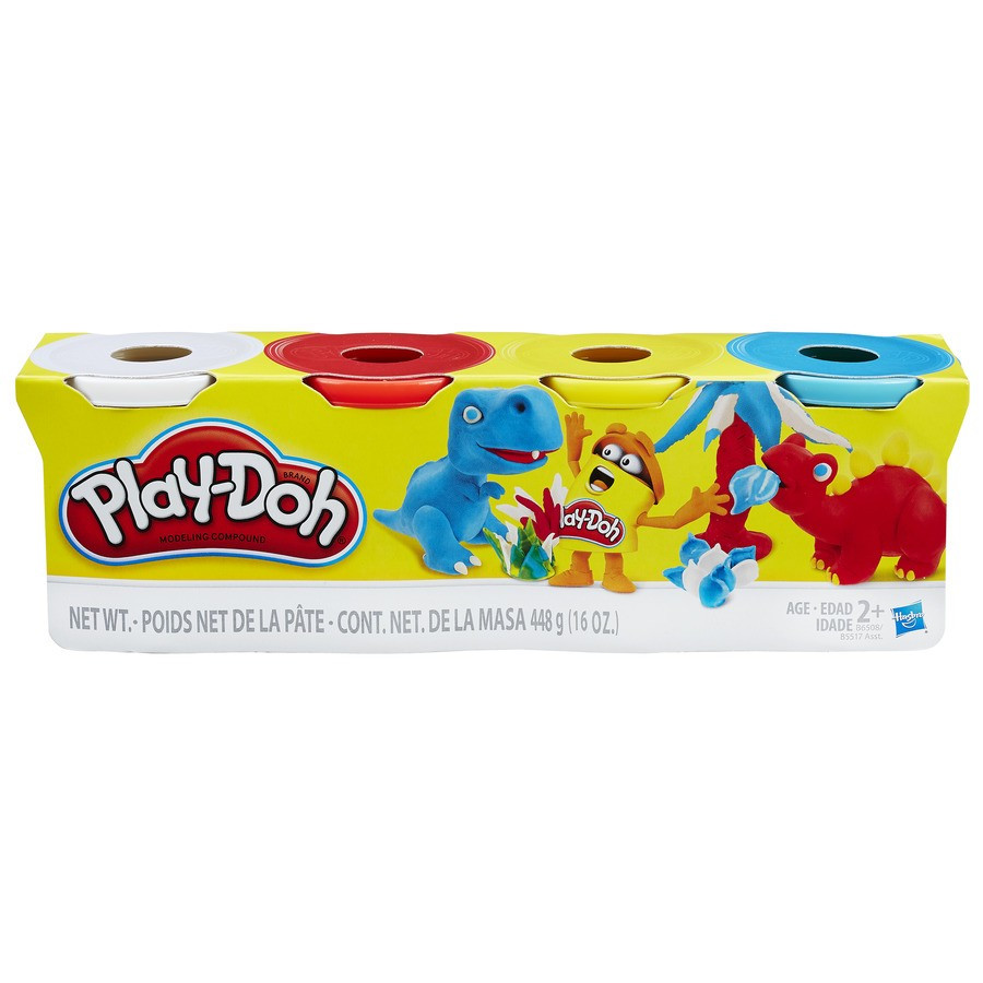 Play-Doh Набор из 4 баночек B5517 - фото 1 - id-p336303609