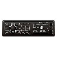 Автомагнитола MP3/SD/USB/FM AKAI AK-628 магнитола мафон в машину авто 1 дин din магнитофон