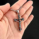 Хрестик з нержавіючої медичної сталі, фото 4