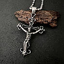 Хрестик з нержавіючої медичної сталі, фото 6