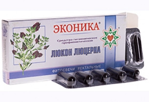 Свічки Еконіка Люкон люцерна 10 шт.