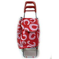 Тачка сумка с колесиками кравчучка 96см MH-1900 Red