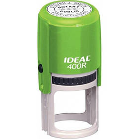 Оснащення Trodat для круглої печатки d 40 мм з футляром зелене