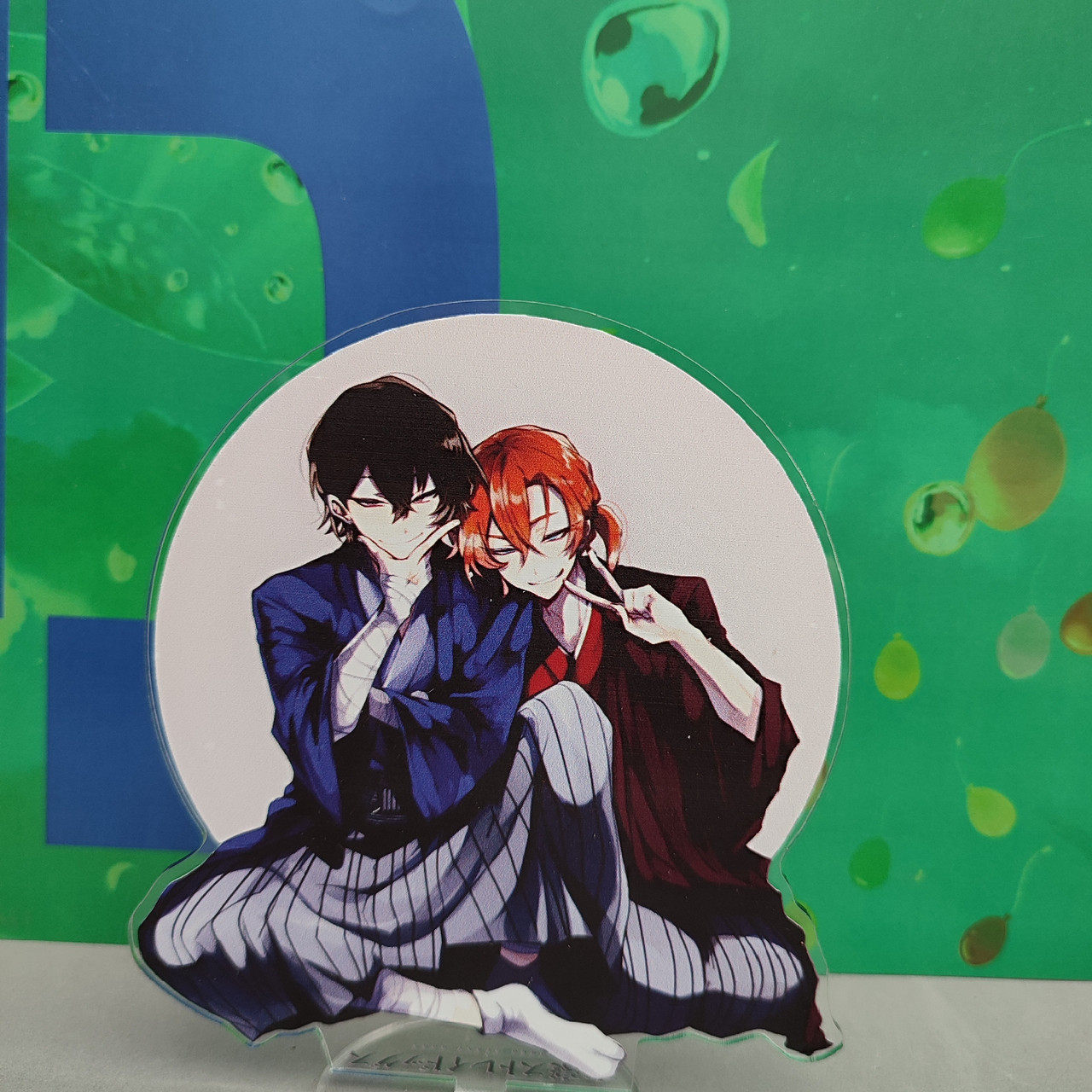 Акриловий Великий стенд з бродячих псів (Bungou Stray Dogs) Дазай і Чуя (вер.1)