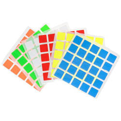 Наклейки для кубика рубіка 5х5 MoYu YJ