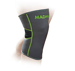Наколінник MadMax MFA-294 Zahoprene Knee Support Dark Grey/Green (1шт.) L aiw Оригінал 3475