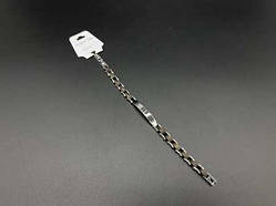 Сталевий браслет під гравіюванням. 21см (+дерево) / Сталевий браслет під гравіюванням. 21см (+дерево)