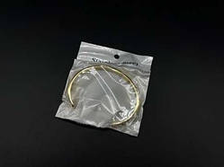 Сталевий браслет під гравіюванням. 70мм Колір золото / Сталевий браслет під гравіюванням. 70мм Колір золото