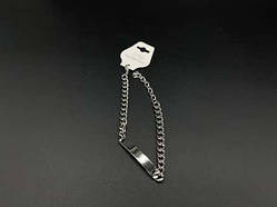 Сталевий браслет під гравіюванням. 21,5см / Сталевий браслет під гравіюванням. 21,5см