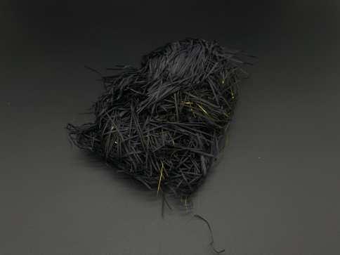 Наповнювач для коробок. Паперова стружка для упаковки. Колір Чорний. 30грам / Наповнювач для коробок. Паперова стружка для, фото 1