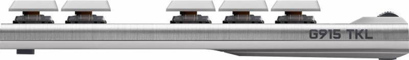 Клавиатура Wireless Logitech G915 Gaming TKL Tenkeyless LightSpeed RGB Mechanical White (920-009664), фото 4