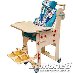 Стіл-парта з елементами фіксування тулуба «Зефір-1»