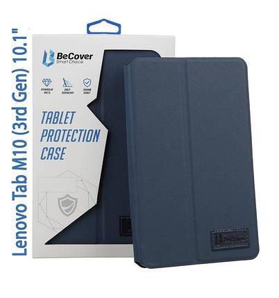 Чохол книжка BeCover Premium для Lenovo Tab M10 TB-328F (3rd Gen) 10.1 Deep/Blue (708338), фото 3