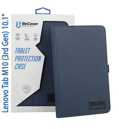 Чохол книжка BeCover Slimbook для Lenovo Tab M10 TB-328F (3rd Gen) 10.1 Deep/Blue (708340), фото 3