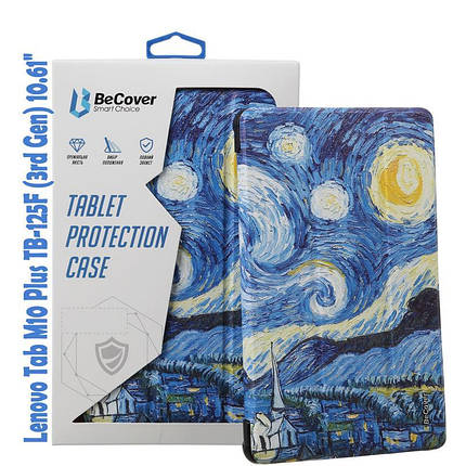Чохол книжка BeCover Smart для Lenovo Tab M10 Plus TB-125F (3rd Gen) 10.61 Night (708315), фото 1