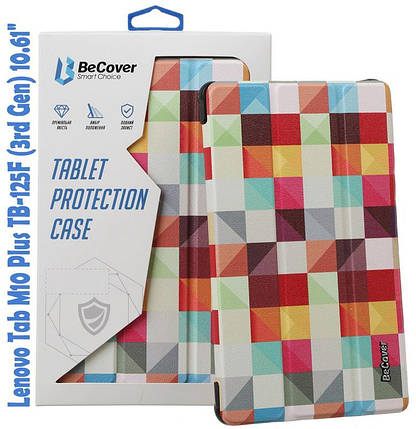 Чехол книжка BeCover Smart для Lenovo Tab M10 Plus TB-125F (3rd Gen) 10.61 Square (708319), фото 1