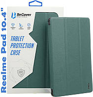 Чехол книжка BeCover Smart для Realme Pad 10.4 Dark/Green (708266)