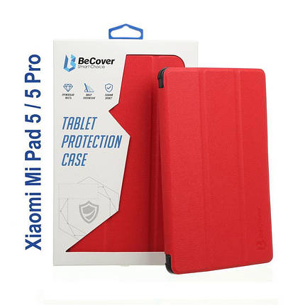 Чохол книжка BeCover Smart для Xiaomi Mi Pad 5 5 Pro Red (706708), фото 1