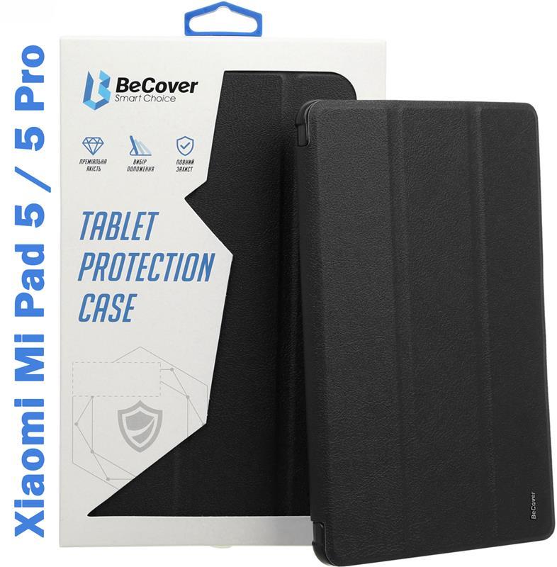 Чехол книжка BeCover Soft Edge для Xiaomi Mi Pad 5 5 Pro Black (708361)