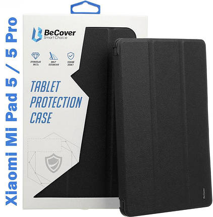 Чехол книжка BeCover Soft Edge для Xiaomi Mi Pad 5 5 Pro Black (708361), фото 1