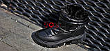 Дутики жіночі чорні зимові модні стильні чоботи Дутики женские черные зимние модные стильные сапоги (Код: М3293), фото 8