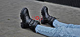 Дутики жіночі чорні зимові модні стильні чоботи Дутики женские черные зимние модные стильные сапоги (Код: М3293), фото 7