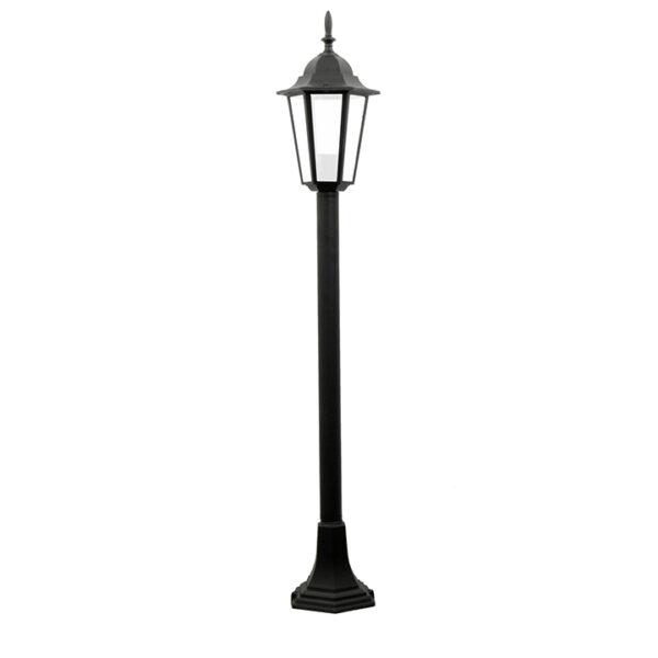 Вуличний світильник POLUX LIGURIA-LT GLA104LTMBK 202185 E27 20W IP43