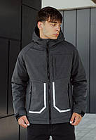 Куртка Staff cu soft shell graphite