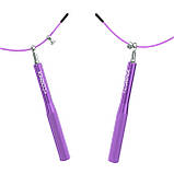 Скакалка швидкісна для кросфіту Cornix Speed Rope XR-0159 Purple, фото 3