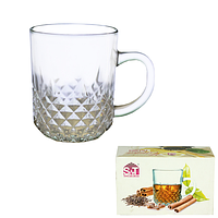 Чашка скляна Мікс11